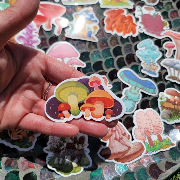 Other - Mushrooms Sticker Pack - 50 Stickers
